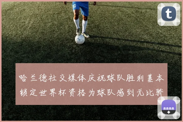 哈兰德社交媒体庆祝球队胜利基本锁定世界杯资格为球队感到无比骄傲